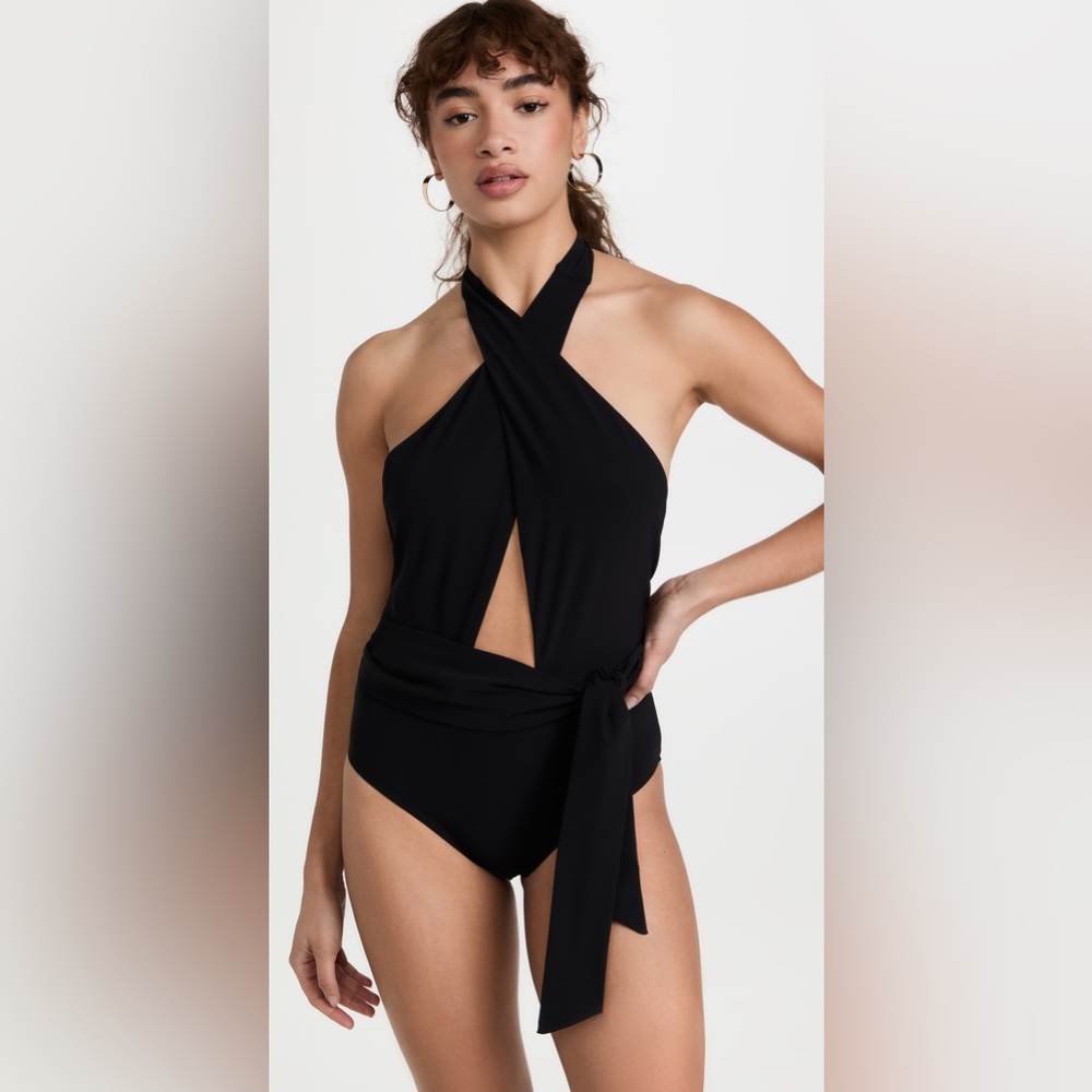 Tory Burch Wrap One Piece Swim